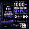 1000+ Viral Sound Effects Pack for Content Creators 🎧🚀 (Instant Download)
